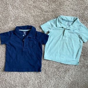 Set of 2 toddler boy polos